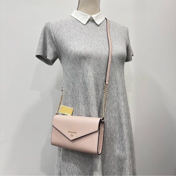 NEW Michael Kors Jet Set Charm Large Envelope Phone Crossbody Wallet Bag - Picture 14 of 14